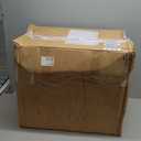 21.6"x17"x19.7" Large Plastic Heated Cat House for Outside in Winter, 100% Weatherproof & Insulated Outdoor Heated Cat House with Safe Escape Door, Elevated Feral Cats Shelter for Barn Cats