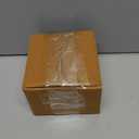 AuldHome Design Mercury Glass Finial Ornaments (Set of 12, Soda Glass, Small) Distressed Metal Antique Style Christmas Tree Decorations - 1.3 to 2-Inch Size