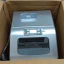 FRIGIDAIRE EFIC452-SS 40 Lbs Extra Large Clear Maker, Stainless Steel, Makes Square Ice