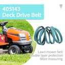 Deck Drive Belt for 46" AYP/Poulan/Husqvarna/Craftsman, 405143/532405143/ 21546607/584453101
