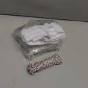 Clear Tarps with Grommets 3x3ft, PVC Vinyl Clear Tarp Heavy Duty Waterproof 20Mil Winter Pation Porch Enclosure Panel, Transparent Rainproof Canopy Fabric for Camping, Chicken Coops Cover