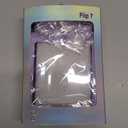 2-in-1 ID Badge Holder & Lanyard Wallet - Multi-Use Womens Small Wallet with Removable Wristlet & Neck Lanyard, Clear Window, 5 Card Slots, Phone Holder, Ring Keychain - Purple