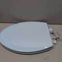 Bemis 1500EC 464 Dresden Blue Elongated Molded Wood Toilet Seat with Easy-Clean & Change Hinge, 1 Pack