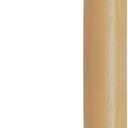 1ft Wood Handrail for Indoor Stairs, Wood Staircase Handrail W/s Black Sturdy Metal Brackets, Stair Banister Railing Wooden Safety Grab Bar for Elderly & Kids