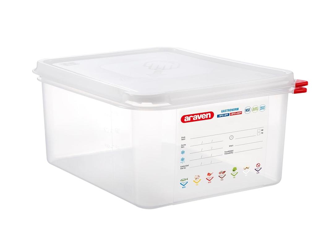 araven, 03034, Airtight Food Container, 10.5 Quart, BPA Free