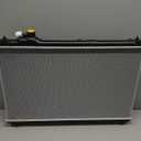 Engine Coolant Radiator Assembly with Transmission Oil Cooler Compatible with Toyota Highlander 2001-2003 V6 3.0L, Highlander 2004-2007 V6 3.3L Replace# 1640020220