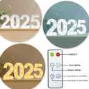 Light Up Numbers Birthday Decorations, Marquee Number Lights Sign with Remote, Lighted Numbers for 21st Birthday Wedding Anniversary Party Backdrop Wall Decor, Cool White and Warm White Number 21