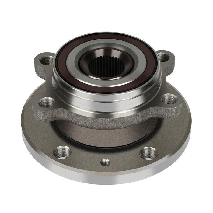 Wheel Hub & Bearing Assembly For 06-13 Audi A3 09-17 Volkswagen Tiguan, Pack of 2