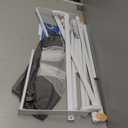 Bed Rails for Toddlers, with Headboard Rod -Height Adjustable Perfect Baby' Safety Bed Rails for Babys Bed Rails Guard (One Side 74.8"(L) 28"(H)-Gary) (Grey)