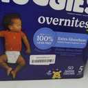 Huggies Overnites Size 5 Overnight Diapers (27+ lbs), 50 Ct