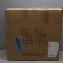 Swivel Counter Height Bar Stools with Back Set of 2, Upholstered 26'' Counter Stools with Metal Frame, Faux Leather Cognac