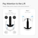 KIWI design K2 Comfort Head Strap Accessories Compatible with Oculus/Meta Quest 2, Elite Strap Replacement for Enhanced Support of VR Headset, NOT for Meta Quest 3/3S
