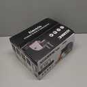 Electric Cheese Grater, Upgraded Salad Maker with 5 Replaceable Stainless Blades, 250W Electric Cheese Shredder, One-Touch Control Vegetable Cutter Kitchen Slicer for Cheeses, Fruits, Nuts (A-Space silver)