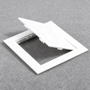 150x150 200x200 Access Panel for Ceiling HVAC/Sprinkler Set Setups, Easy Install Attic/Bedroom/Hotel Access Door, Inspection Access Door (100x100mm) (4x4in)