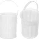 Geelin 2 Pcs Pool Pump Basket Replacement Compatible with Pentair Generic 36343, R38024, 355318, V36-192 Pool Strainer Filter Skimmer Basket for Swimming Pool(White)