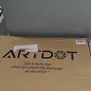 ARTDOT A2 LED Light Pad for Diamond Painting USB Powered Light Board Kit, Adjustable Brightness with 12 Angles Stand and Clips