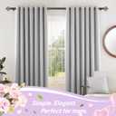 KAMANINA 1 Inch Curtain Rods 32 to 58 Inches (2.6-4.8ft), Antique Bronze Single Curtain Rod for Windows, Decorative Drapery Rod with Marble End