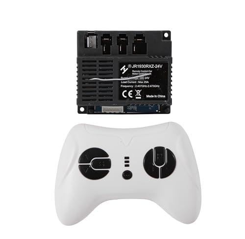 Kids Ride On Car 2.4G Bluetooth Remote Control and JR1930RXZ-24V Receiver Control Box Motherboard Kit for Children Electric Ride On Car