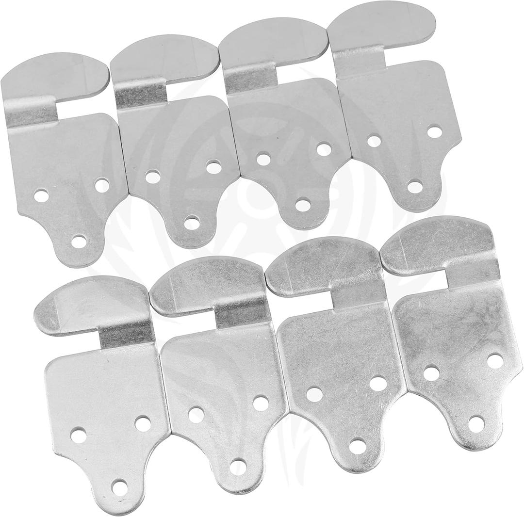 HC Utility Trailer Wood Sides Latch Rack Stake Body Straight Brackets 8pc 4 Joints