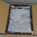 20 Pack Black Job Ticket Holders, 10" Wide x 13.5" Tall - Clear Plastic Shop Ticket Holder - Easy to Use, Reusable & Easy Erase Plastic Invoice Holders, Water-Resistant & Durable