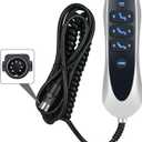 Recliner Remote Control Replacement for Uetmulik, 7 Pin Prong 7 Button Remote Backlit Hand Control Handset with USB for Lift Chair or Power Recliner