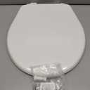 Little2Big Toilet Seat with Built-In Potty Training Seat, Slow Close, Durable Plastic, Made in USA, ROUND, White