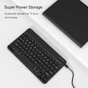 Keyboard Case for iPad 9.7 Inch 2018/2017 6th/5th Generation, Air 2/1 [Magnetic Detachable Wireless Keyboard][Support 3 System] Flip Stand Case with Pencil Holder for iPad 9.7, Black
