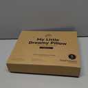 Toddler Pillow with Pillowcase - 13x18 My Little Dreamy Kids Travel Bed Pillows for Sleeping, Organic Cotton Small Pillowcase, Soft & Breathable, Machine Washable, Toddlers 2-5 Years Old (KeaSafari)