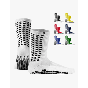 Lux Dual Grip Socks - Soccer Grip Socks for Men and Women. GripArray Performance & Comfort (Small)