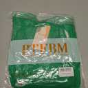 BTFBM Summer Dresses for Women 2025 Tube Strapless Mini Hollow Out Lace Wedding Guest Dress (Green, XL)