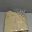 BOPUOVRE Car Seat Cover for Luxury & Comfort - PU Leather, Anti-Slip, Full Wrap Protection with Storage Pocket for Bottom Cushion - Universal Fit for 95% of Vehicles (Beige, 1 Piece)