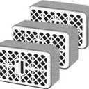 3 Pack Deodorizer Filter Cartridge Compatible with TOTO THU6474-01 THU6474#01 THU6072 S550E C5 C2 SW3074 SW3054T40 SW3056T40, Bathroom Toilet Deodorizing Carbon Filter