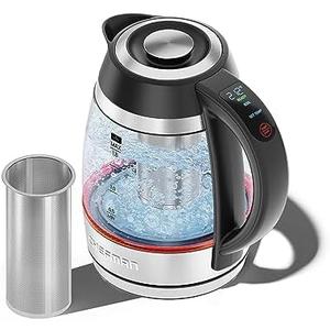1.8L ELEC GLASS KETTLE DIGITAL WITH TEA INFUSER