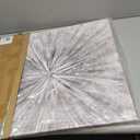 UTOP-art Abstract Painting Canvas Wall Art: Gray Artwork Hand Painted Picture for Office (24'' x 24'' x 1 Panel)