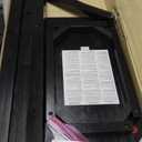 Winsome Satori Saddle Seat Bar Stool, for Kitchen, 29", Black : Home & Kitchen