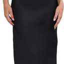 Halfisland Satin High Neck Backless Sleeveless Midi Dresses for Women Elegant Mock Neck High Waist Cross Back Cocktail Dress (X-Small, Black)