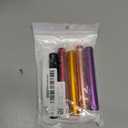 Amylove 5 Pieces Cute Small Metal Aluminum Waterproof Metal Case for Purse Pocket Travel, 4.5 Inches (Purple, Gold, Pink, Red, Black)