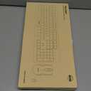 TECKNET Wireless Keyboard and Mouse Combo, Full-Size Ergonomic Keyboard & Optical Mouse, Low-Noise Typing & Clicking,Long Battery Life,Spill-Resistant,2.4G Lag-Free USB Receiver for PC,Laptop,Computer (Black)