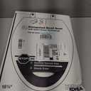 KOHLER Stonewood Quiet-Close, Elongated Toilet Seat Soft Close, Durable Wood, Easy Installation, Universal Fit, Home Essentials, White Finish, K-20466-0