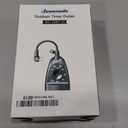 DEWENWILS Outdoor Timer Outlet Waterproof, Heavy Duty Outdoor Light Timer with Dusk to Dawn Sensor, 2 Grounded Outlets, 15A 125V 60Hz, Waterproof for String Lights, ETL Listed