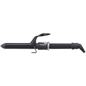 BaByliss Pro Spring Curling Iron, Porcelain Ceramic Professional For Multiple Hair Types, Reaches 430 Degrees for Loose Long Lasting Curls (1 inch)