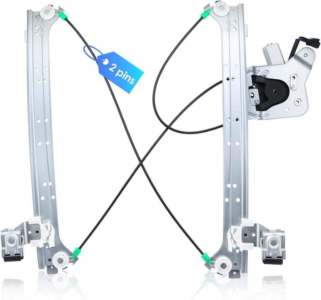741-578 Rear Driver Side Power Window Regulator with Motor Assembly Replacement for 00-06 Chevy Silverado Suburban Avalanche, 02-06 Cadillac Escalade ESV EXT, GMC Yukon XL/Sierra
