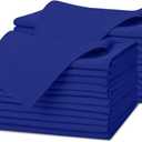 Avalon Kitchen Royal Blue Cloth Napkins Bulk (Pack of 24) - 100% Polyester Dinner Linen Napkins Cloth Washable & Reusable - Durable with Hemmed Edges - Ideal for Parties and Weddings (17x17 Inches)