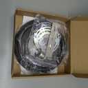 Recessed to Pendant Light Converter Kit - 6 Inch Can Light Conversion, Includes E26 Socket, Mounting Bracket, Round Ceiling Plate & 3D Black Cover