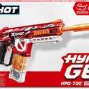 XSHOT Hyper Gel HPG-700 Blaster, Semi and Fully Automatic Gel Blaster & 20,000 Hyper Gel Pellets, 700 Capacity Mag, Eyewear, Ages 14 & Up by ZURU