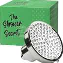 Lab Tested Filtered Shower Head for Improved Hair & Skin. Great for Dry Itchy Skin, Dandruff, Eczema. Multi Stage Calcium Sulfite Filter. 7 Spray Spa Setting. Chlorine Reducing Filter for Hard Water