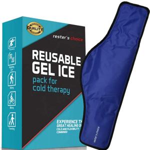 Rester's Choice Neck Gel Ice Pack - Reusable Cold Pack for Neck and Shoulders (23 x 8 x 5 Inch)