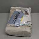 Bujasso Beige 80% Blackout Curtains with Sheer Overlay Mix and Match Double Layer Thermal Insulated Window Panels 95 inch for Living Room Bedroom Beige Drapes with Tiebacks Grommet Top 54" Wx95 Lx2