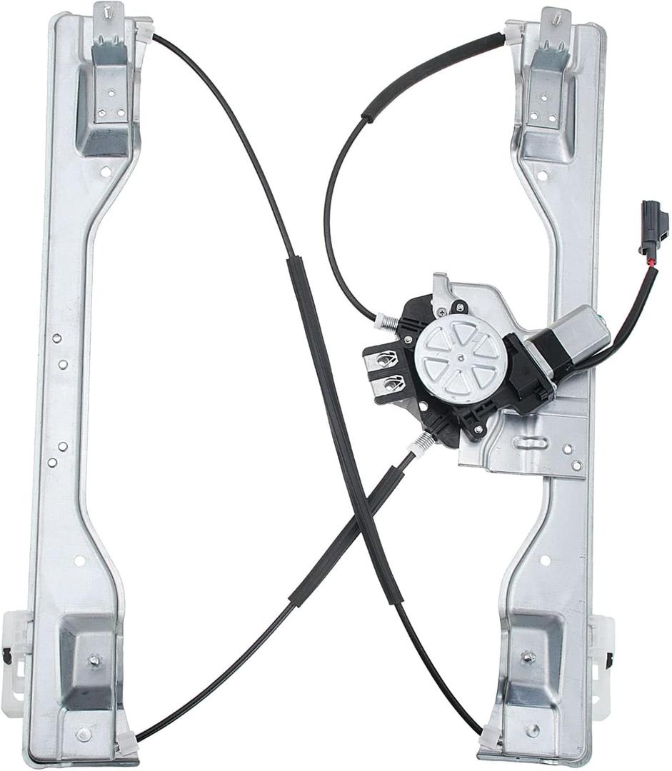A-Premium Power Window Regulator with Motor Rear Driver Side Compatible with Ford F-150 2015-2020, F-250/F-350/F-450 Super Duty 2017-2020, Rear Left Driver Side