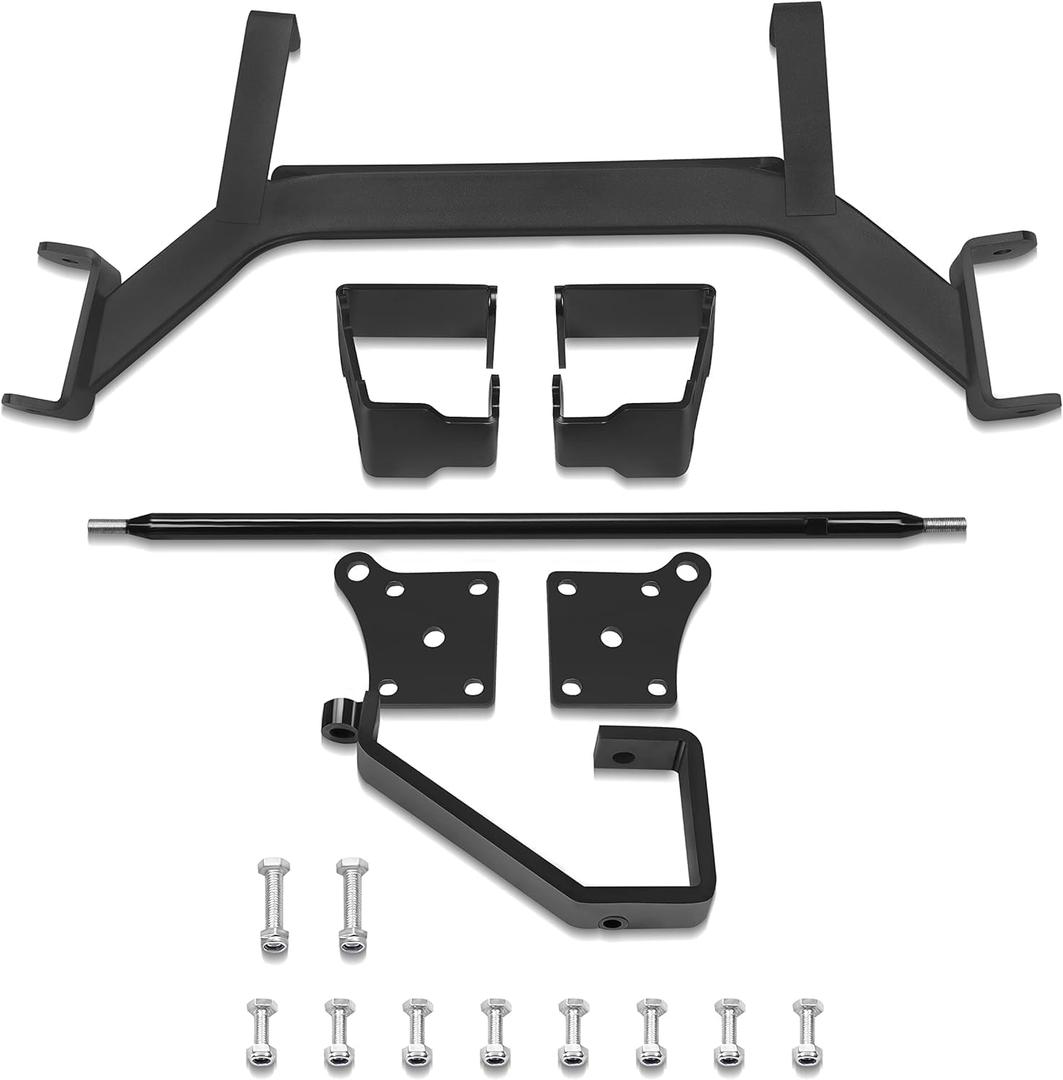 JY PERFORMANCE 6 Inch Drop Axle Lift Kits Compatible with 2001.5-2020 EZGO Golf Cart Electric TXT Models (4 Bolt Pattern)